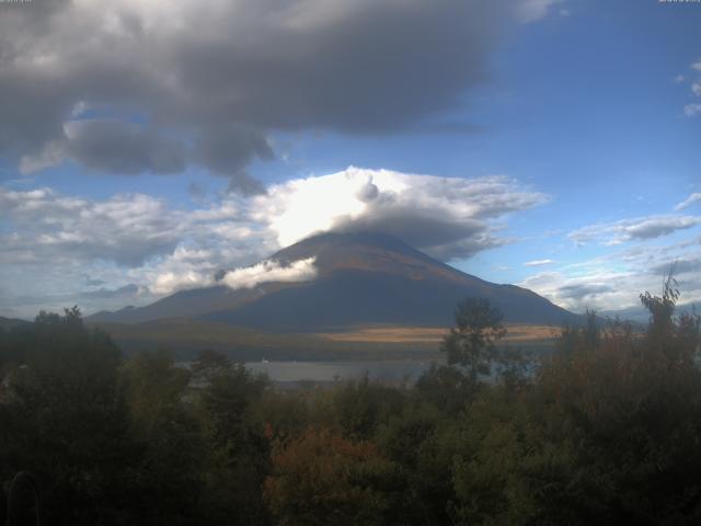 山中湖からの富士山