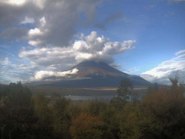 山中湖からの富士山