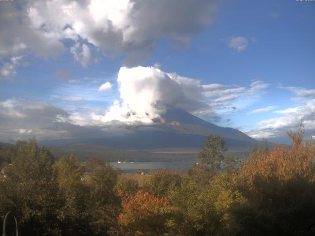 山中湖からの富士山