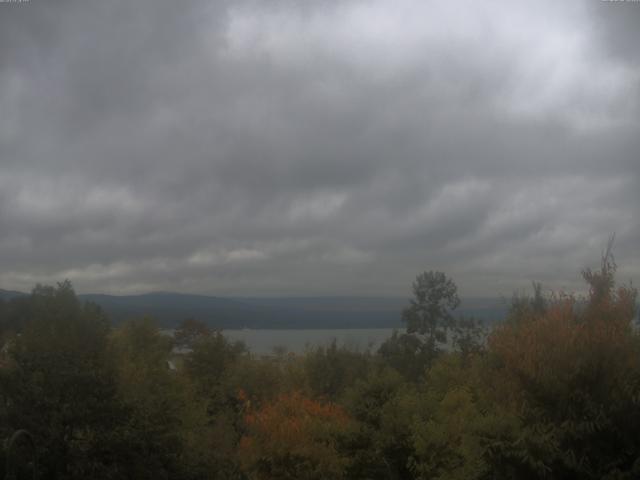 山中湖からの富士山