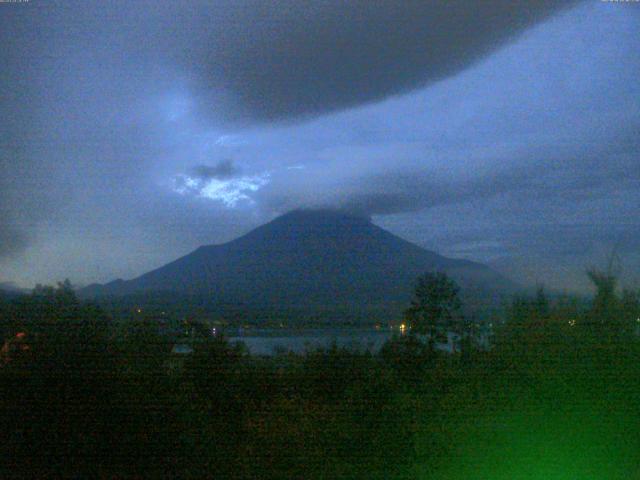 山中湖からの富士山