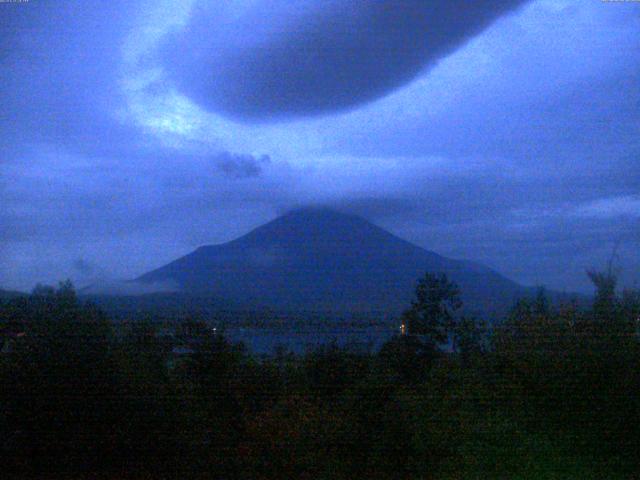 山中湖からの富士山