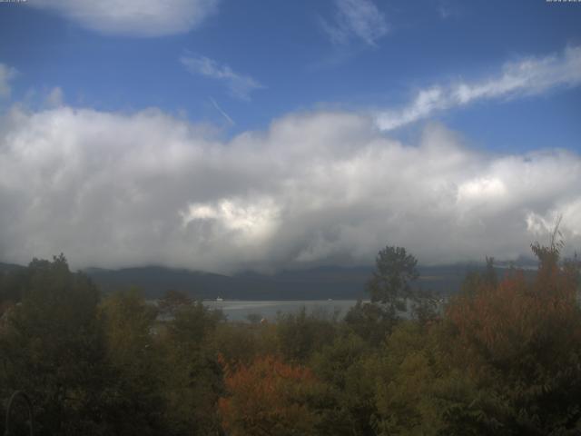 山中湖からの富士山