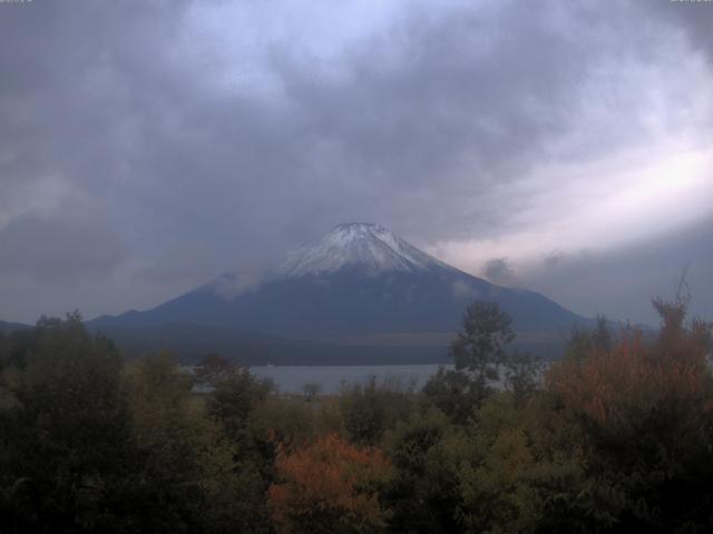 山中湖からの富士山
