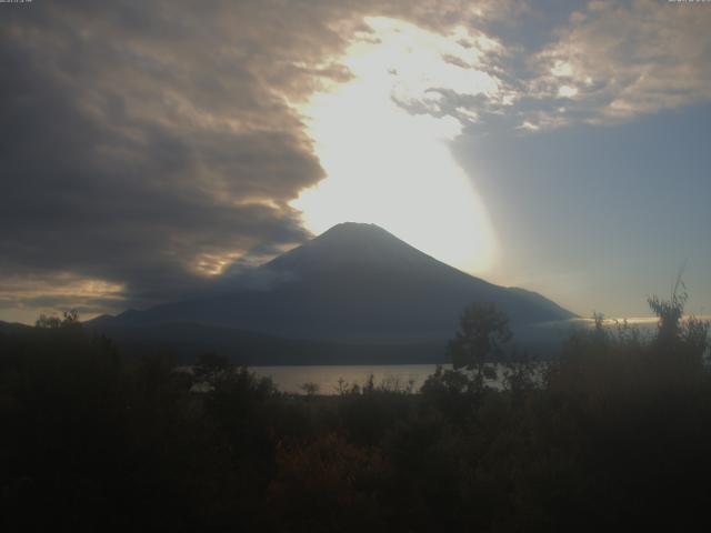 山中湖からの富士山