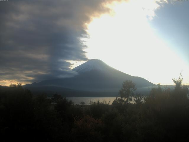 山中湖からの富士山