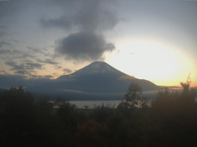 山中湖からの富士山