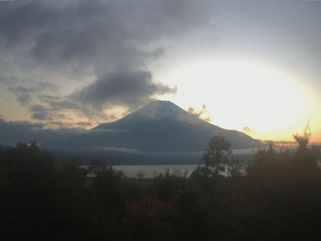 山中湖からの富士山