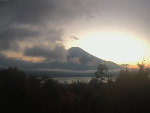 山中湖からの富士山