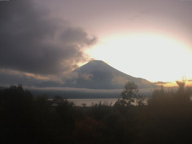 山中湖からの富士山