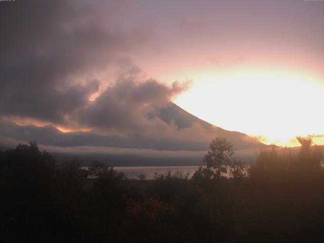 山中湖からの富士山