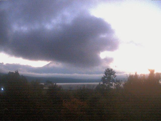 山中湖からの富士山