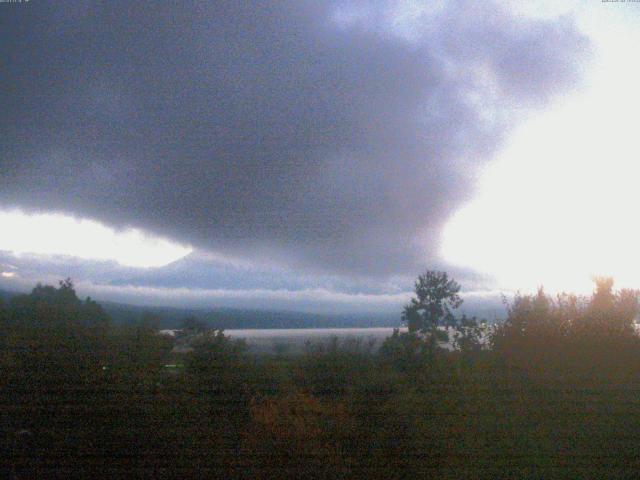 山中湖からの富士山