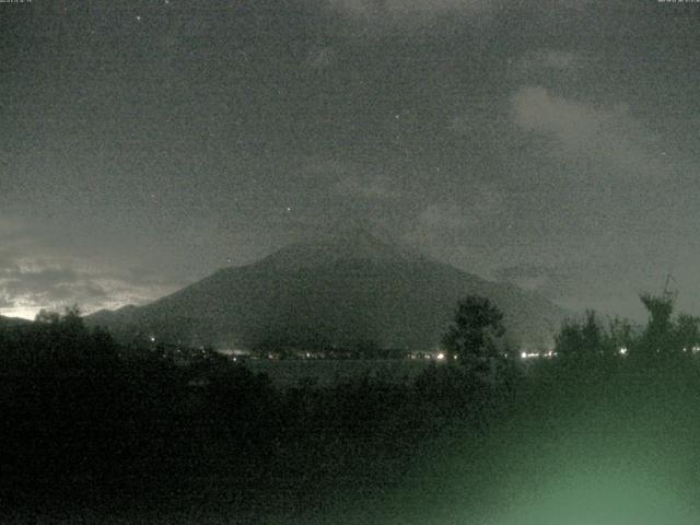 山中湖からの富士山