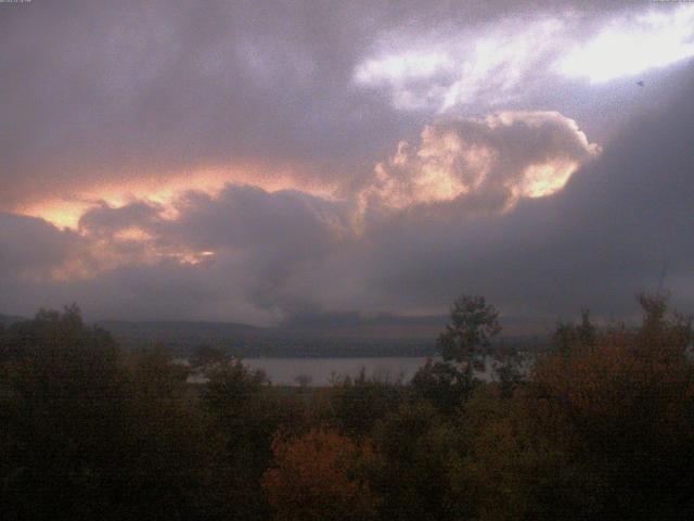 山中湖からの富士山