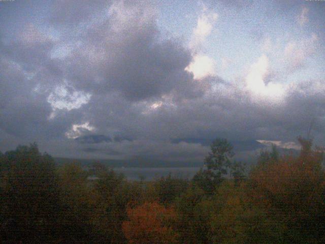 山中湖からの富士山