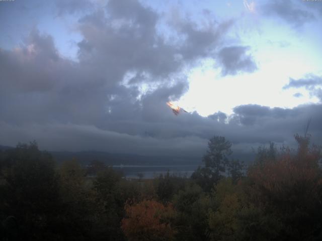 山中湖からの富士山