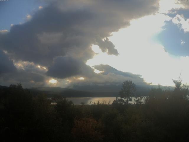 山中湖からの富士山
