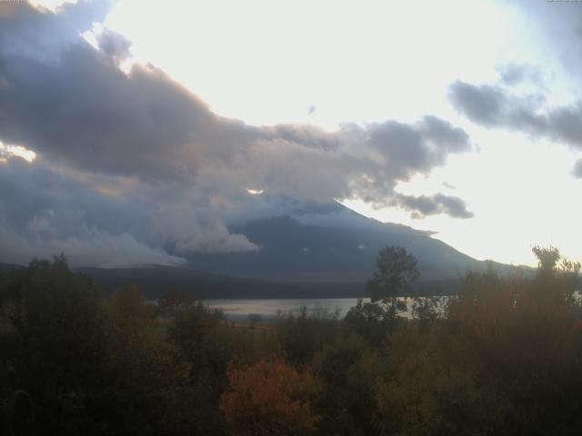 山中湖からの富士山