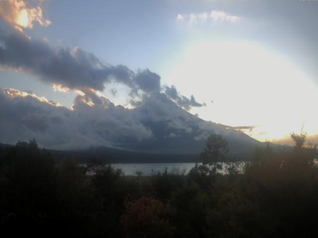 山中湖からの富士山