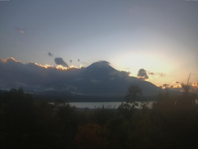 山中湖からの富士山