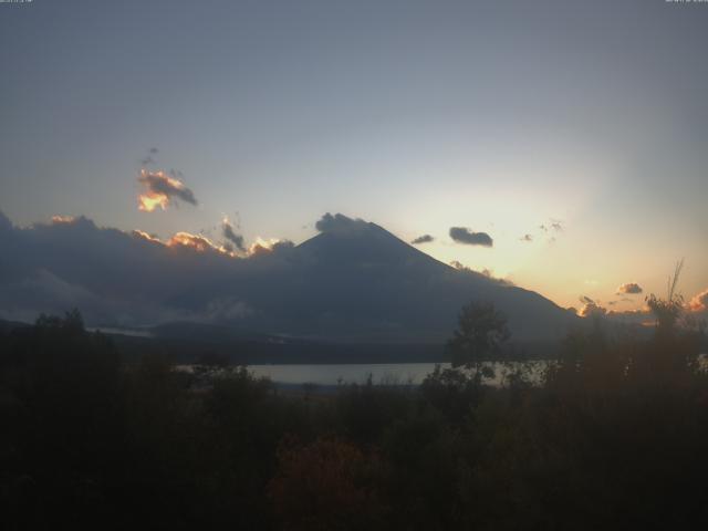 山中湖からの富士山