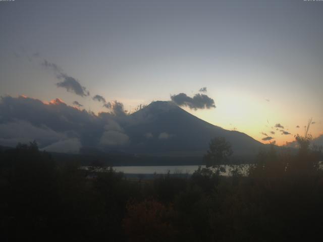 山中湖からの富士山