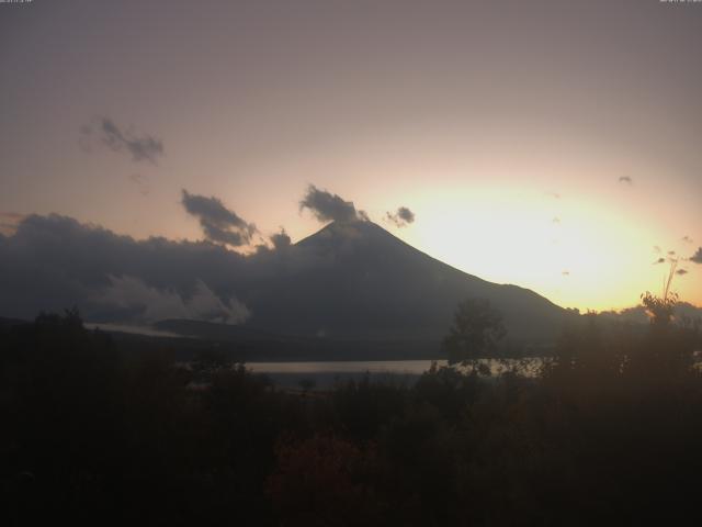 山中湖からの富士山