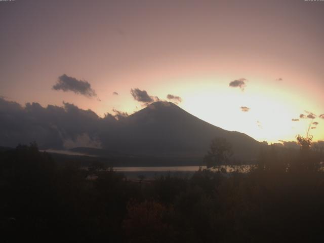 山中湖からの富士山