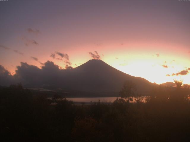 山中湖からの富士山