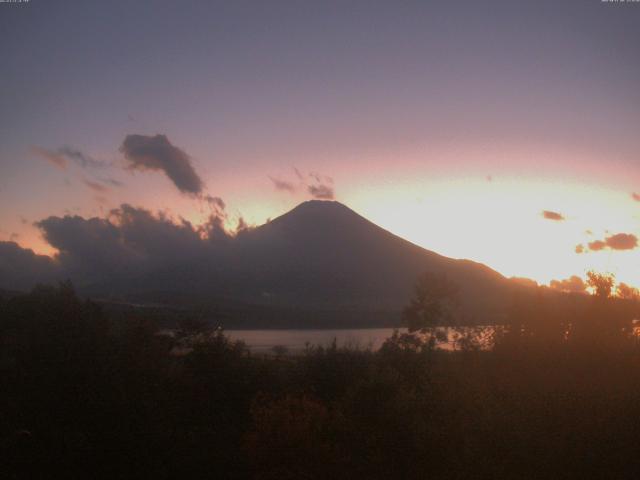 山中湖からの富士山