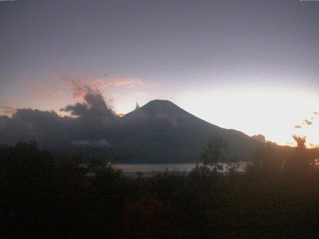 山中湖からの富士山