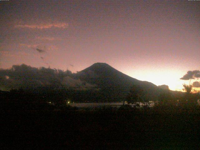山中湖からの富士山