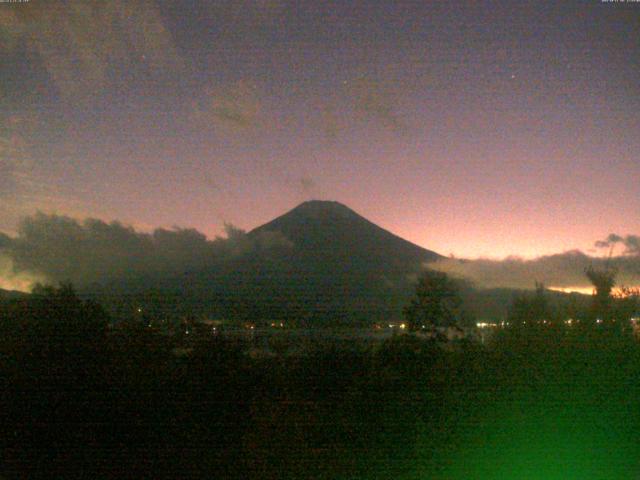 山中湖からの富士山