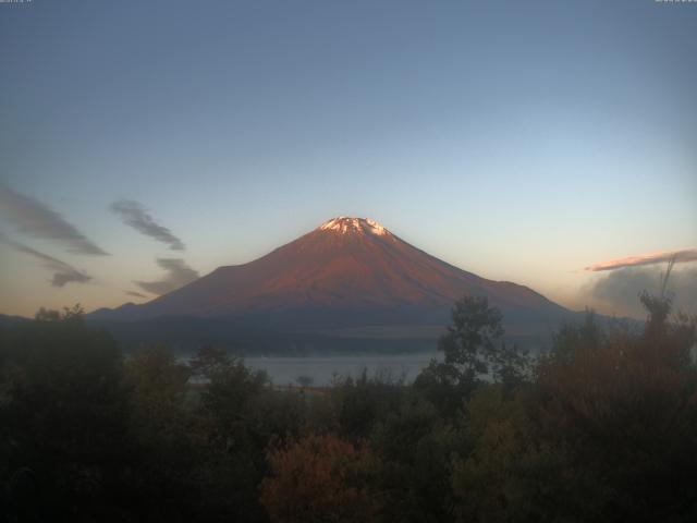 山中湖からの富士山