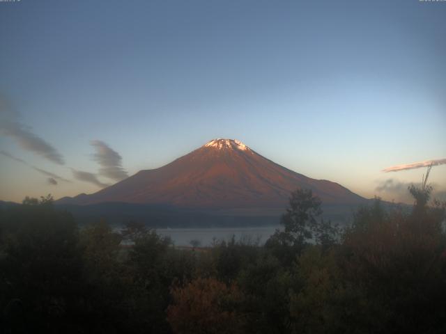 山中湖からの富士山