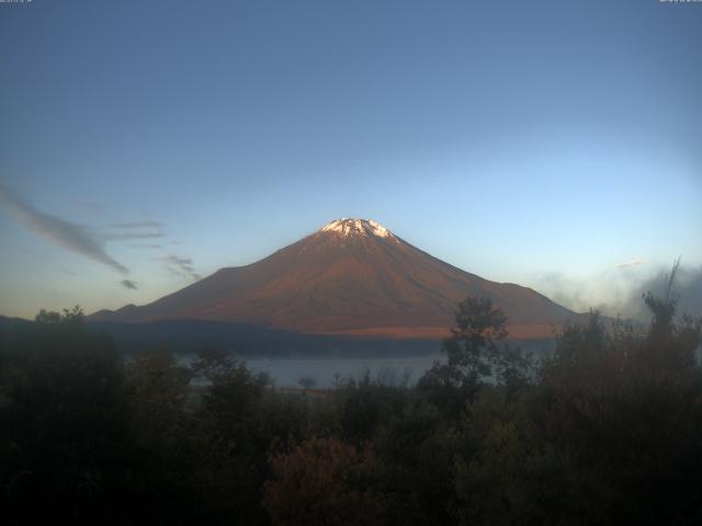 山中湖からの富士山