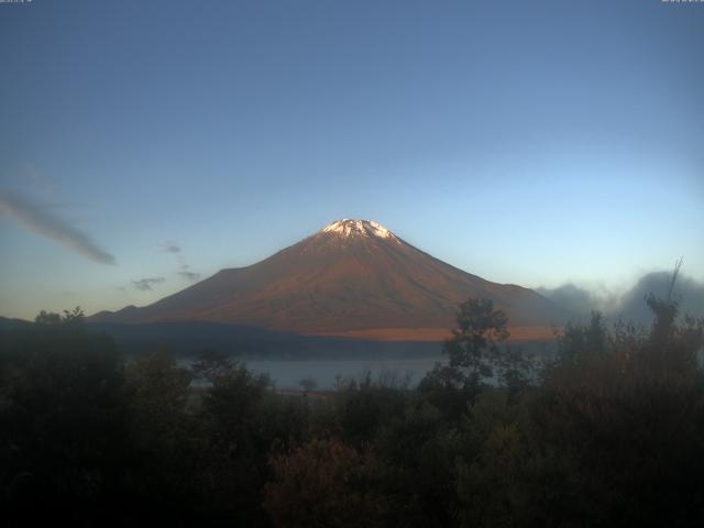 山中湖からの富士山