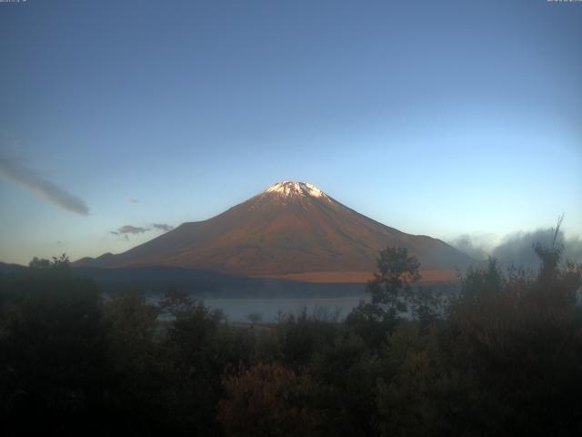 山中湖からの富士山