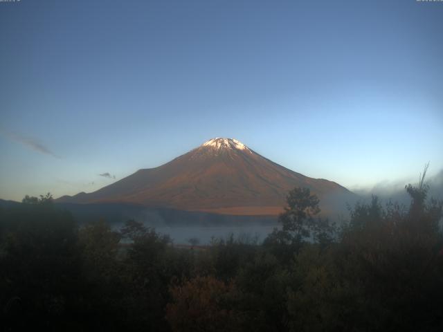 山中湖からの富士山