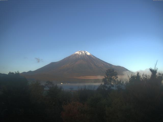 山中湖からの富士山
