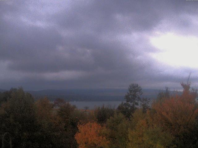山中湖からの富士山