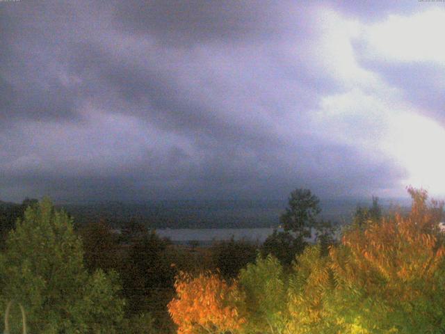山中湖からの富士山