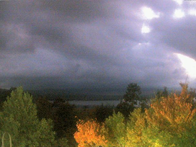 山中湖からの富士山