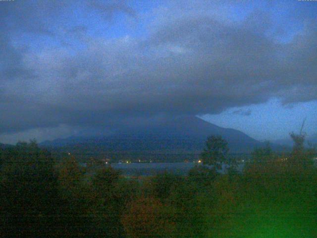 山中湖からの富士山