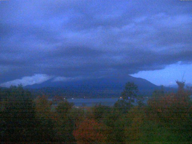 山中湖からの富士山