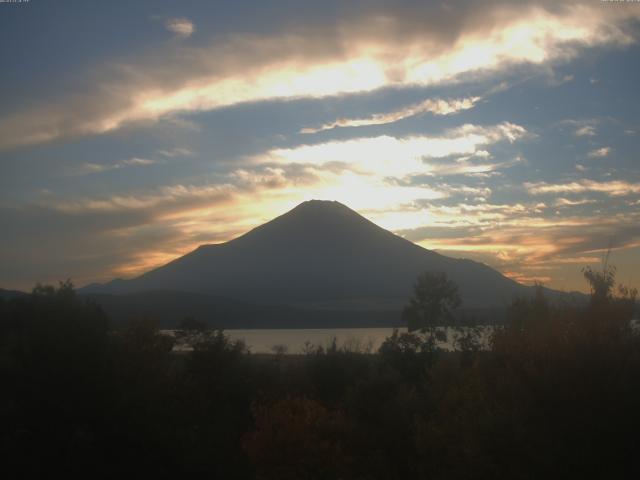 山中湖からの富士山