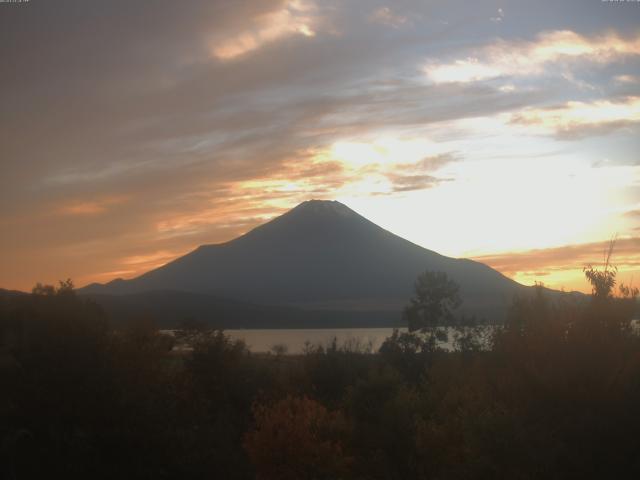 山中湖からの富士山
