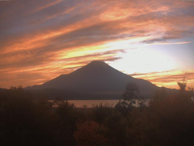 山中湖からの富士山