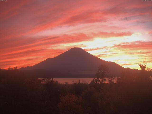 山中湖からの富士山